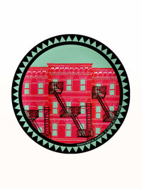 BROOKLYN Masonite Placemat - Buildings