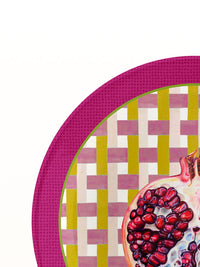 CRISP Masonite Placemat - Pomegranate