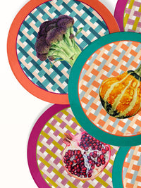 CRISP Masonite Placemats - Round Set