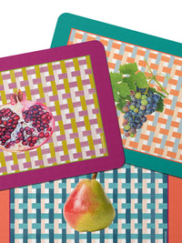 CRISP Textile Placemats - Rectangular Set