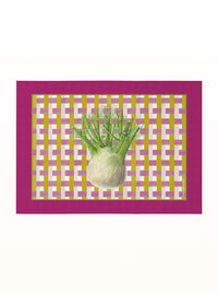 CRISP Masonite Placemat - Fennel