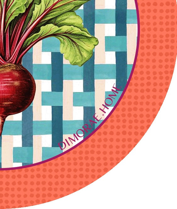 CRISP Masonite Placemat - Beet