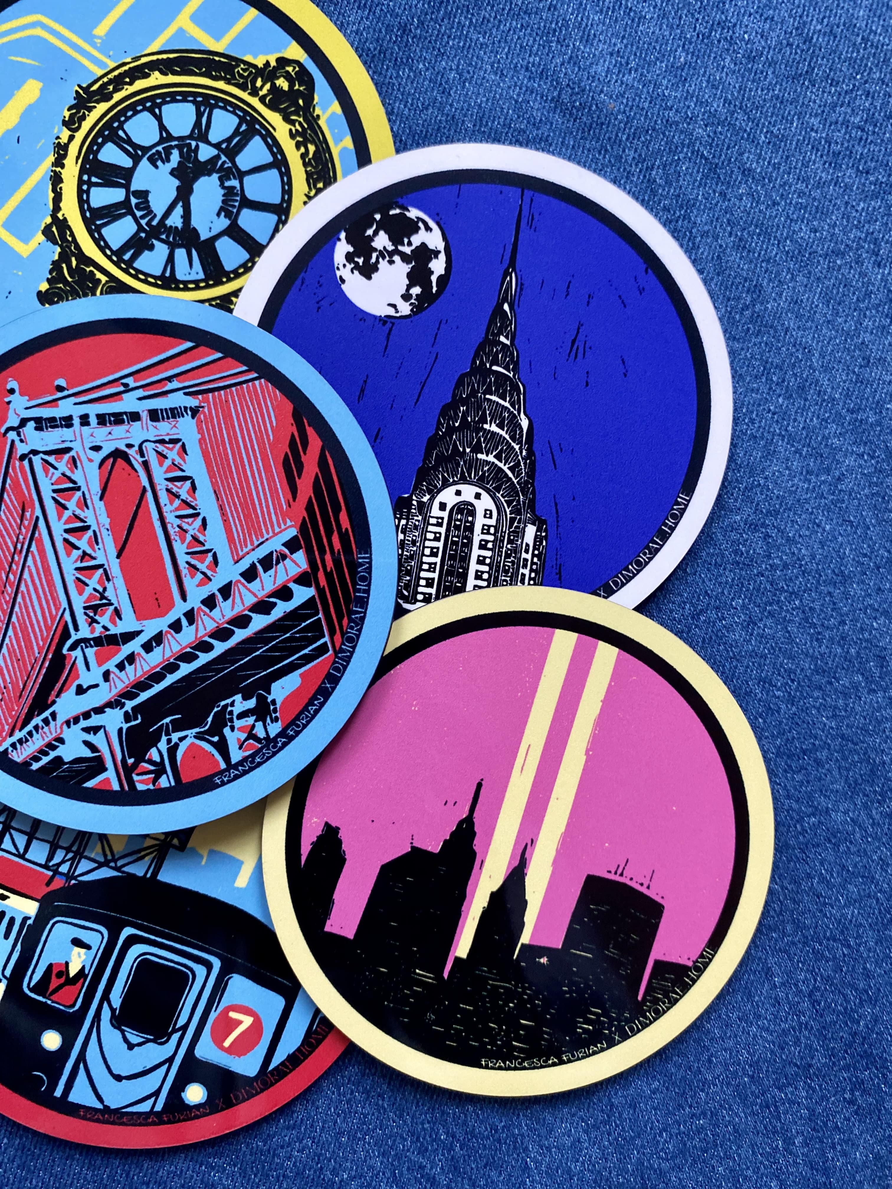 MANHATTAN Coasters - Set of 6