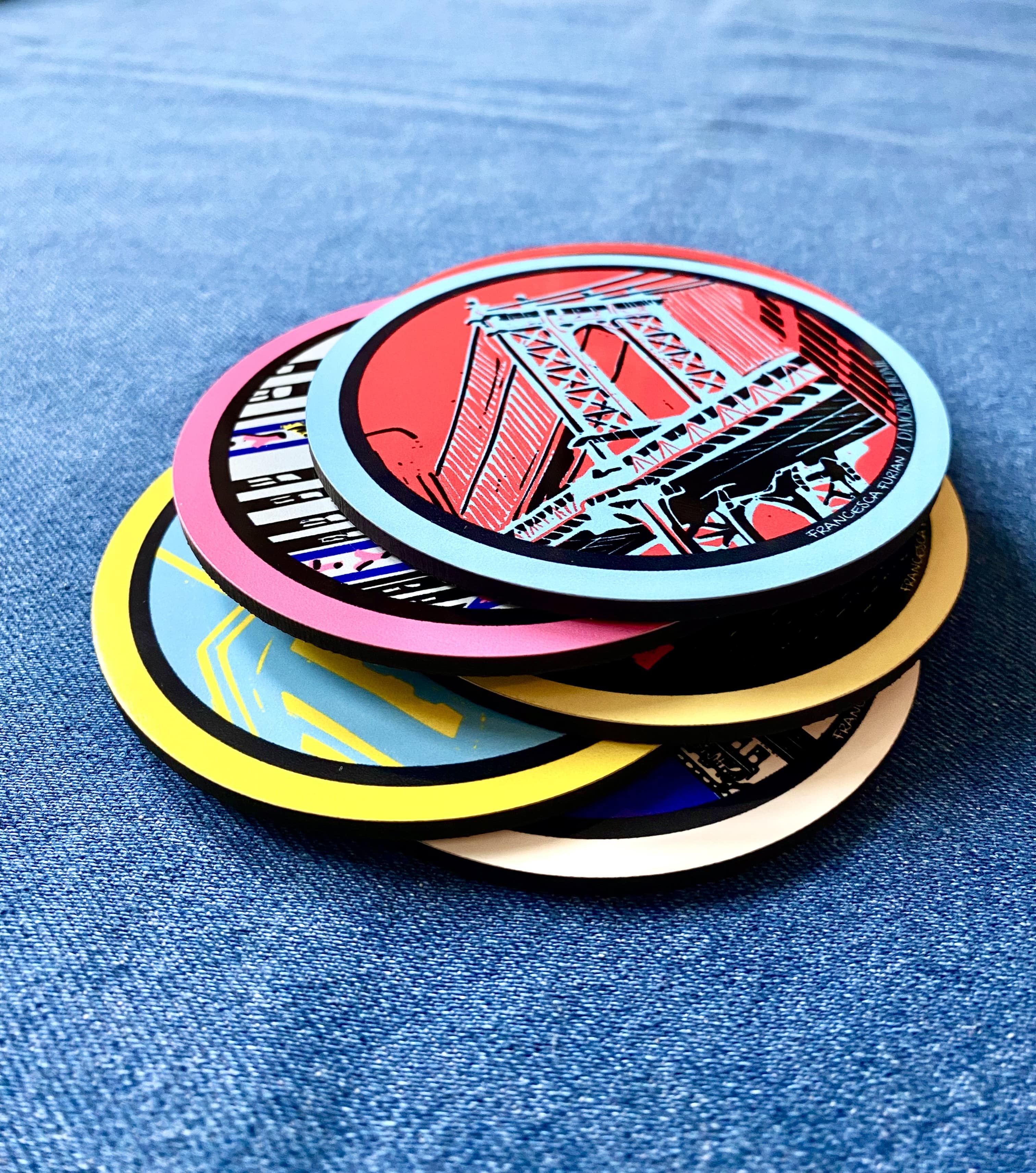 MANHATTAN Coasters - Set of 6