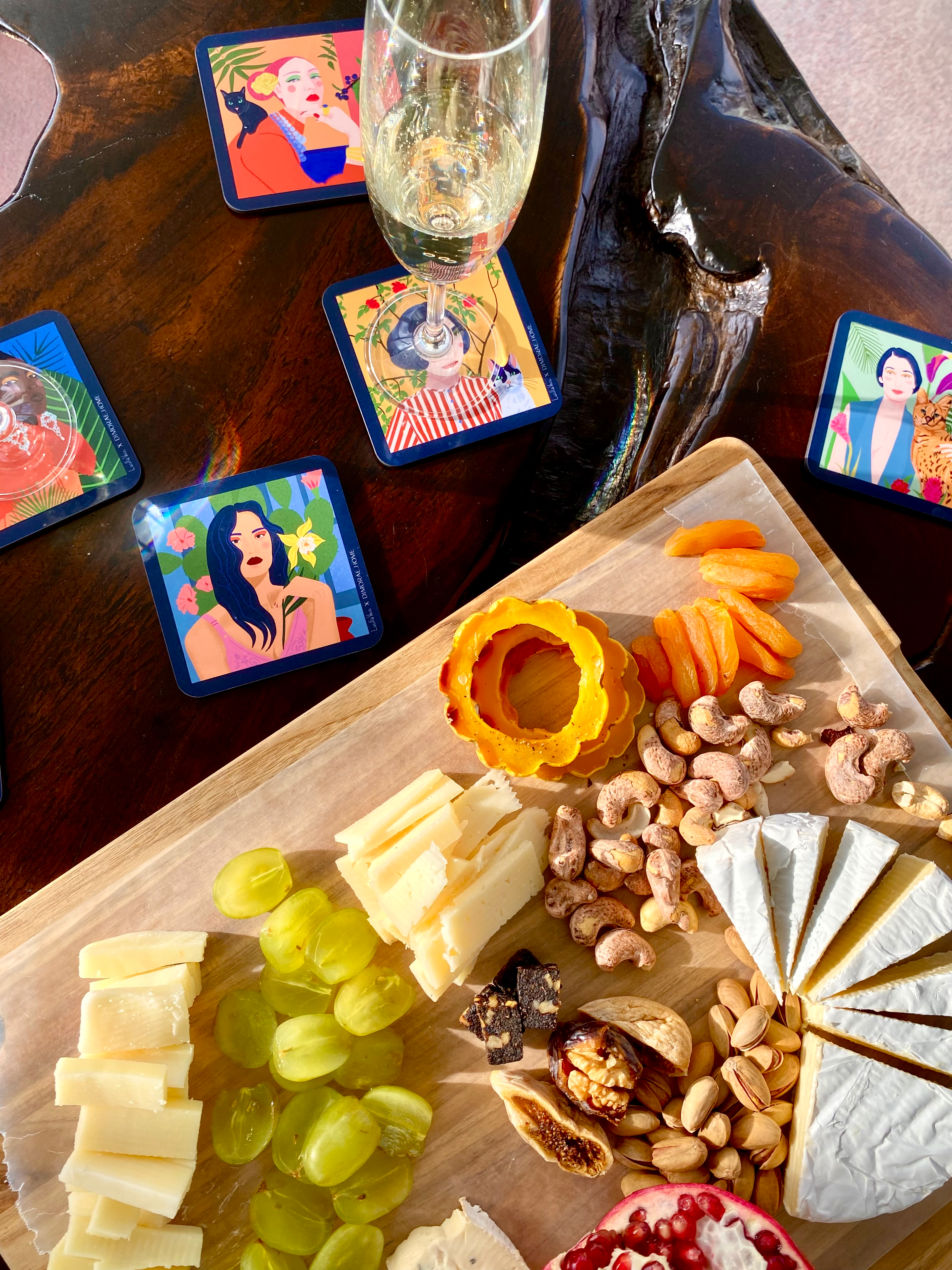 LADIES Sottobicchieri - Set da 6