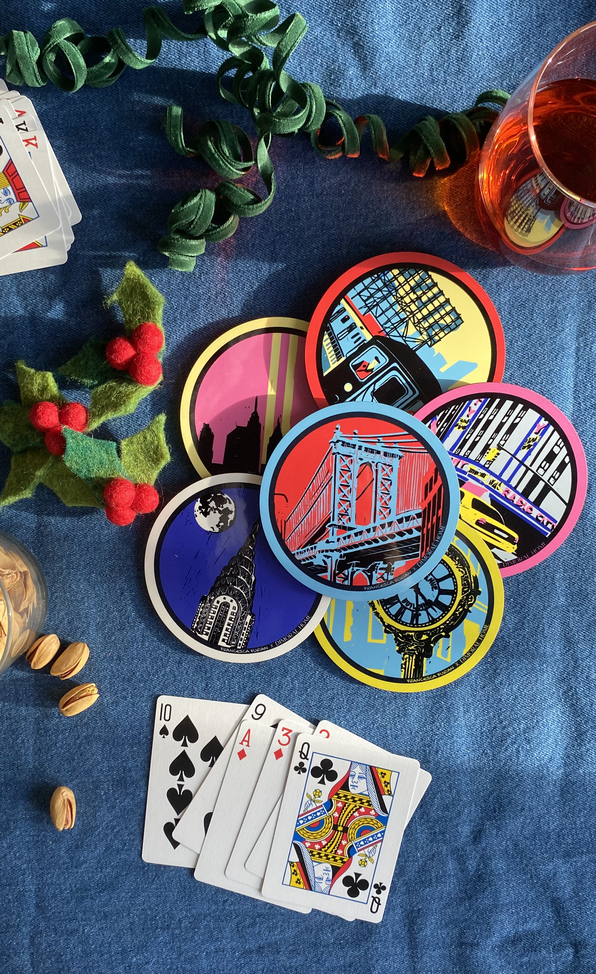 MANHATTAN Coasters - Set of 6