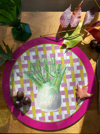 CRISP Masonite Placemat - Fennel