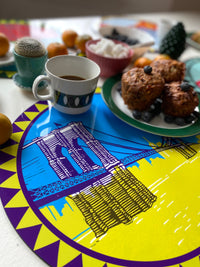 BROOKLYN Masonite Placemat - Brooklyn Bridge
