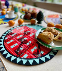 BROOKLYN Masonite Placemat - Buildings