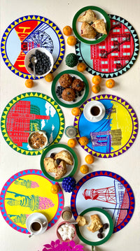 BROOKLYN Masonite Placemat - Brooklyn Bridge