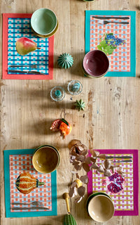 CRISP Textile Placemats - Rectangular Set