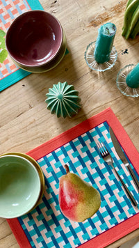 CRISP Textile Placemats - Rectangular Set