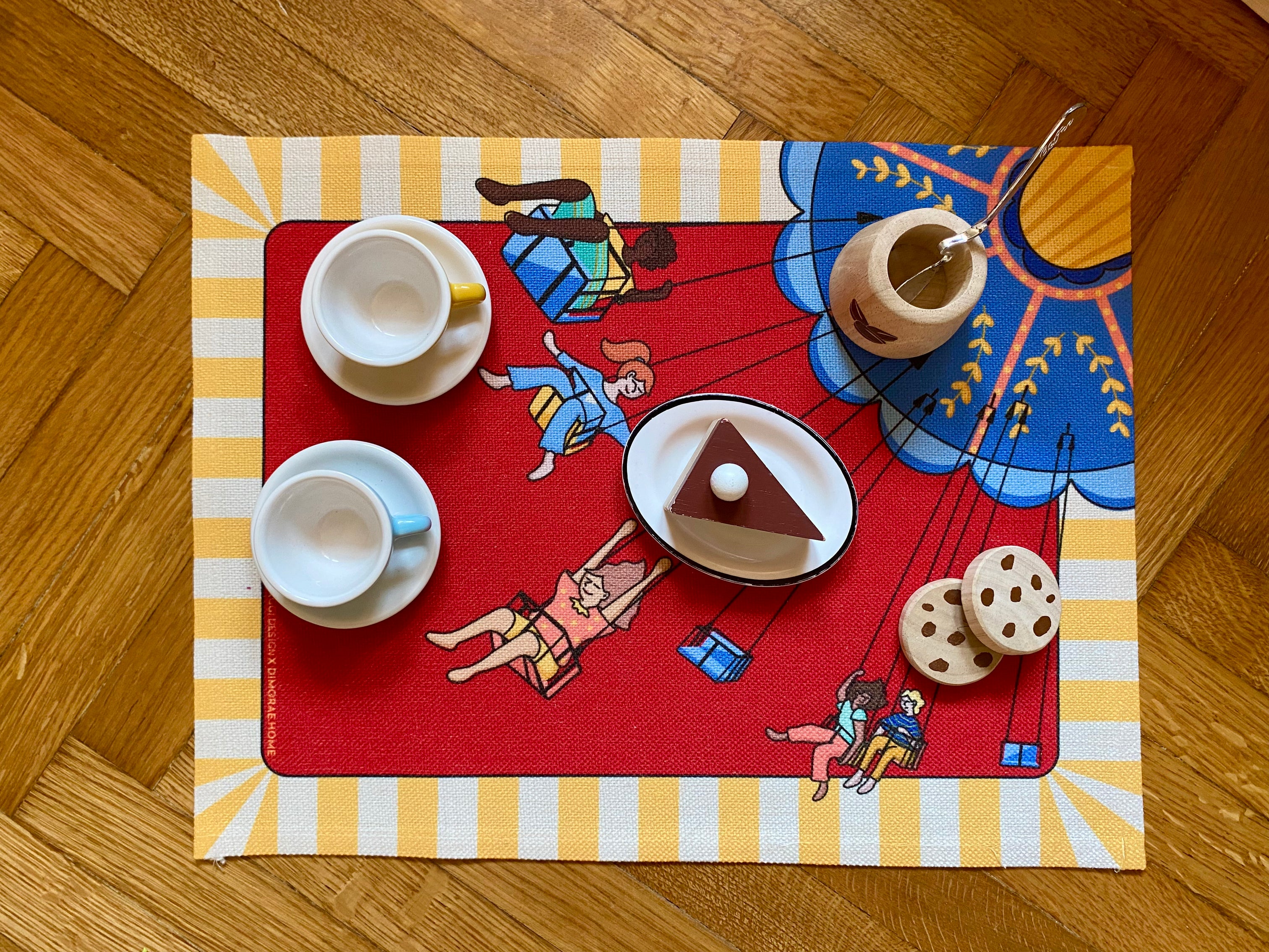 KIDS Textile Placemats- set of 2