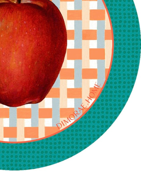 CRISP Masonite Placemat - Apple