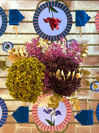 PAPER BLOOM Masonite Placemat - Purple Tulip