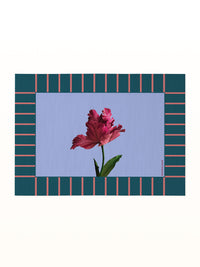 PAPER BLOOM Masonite Placemat - Pink Tulip