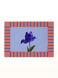 PAPER BLOOM Masonite Placemat - Purple Tulip