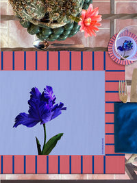 PAPER BLOOM Textile Placemats - Rectangular Set