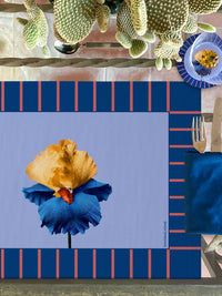 PAPER BLOOM Textile Placemats - Rectangular Set