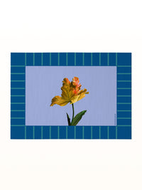 PAPER BLOOM Masonite Placemat - Yellow Tulip