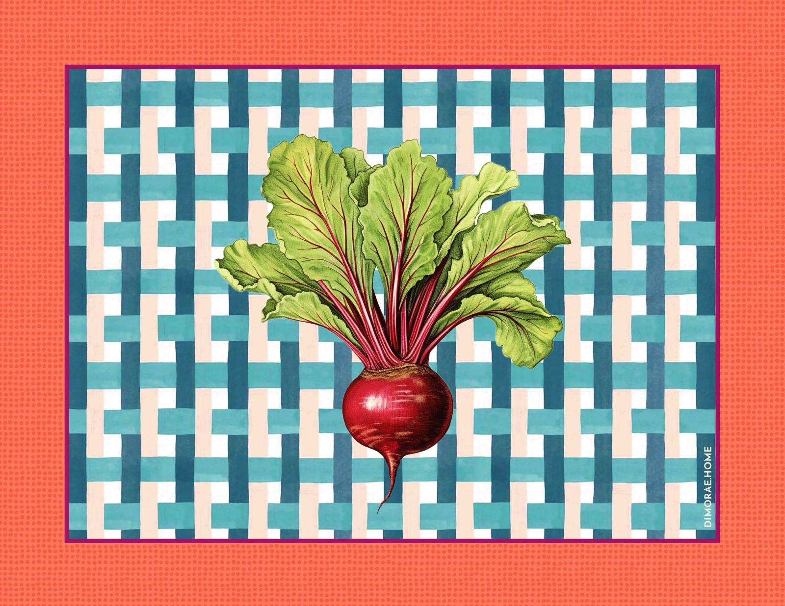 CRISP Sottopiatto - Barbabietola