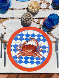 SEA Masonite Placemat - Crab