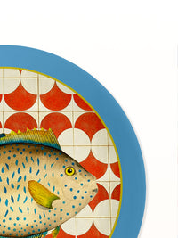 SEA Masonite Placemat - Fish