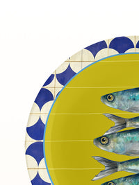 SEA Masonite Placemat - Sardines