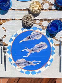 SEA Masonite Placemat - Squid