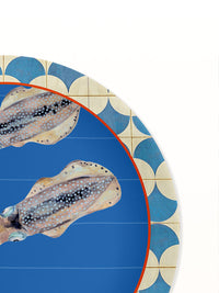 SEA Masonite Placemat - Squid