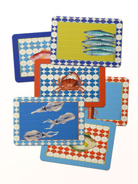 SEA Masonite Placemats - Rectangular Set