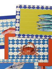 SEA Masonite Placemats - Rectangular Set