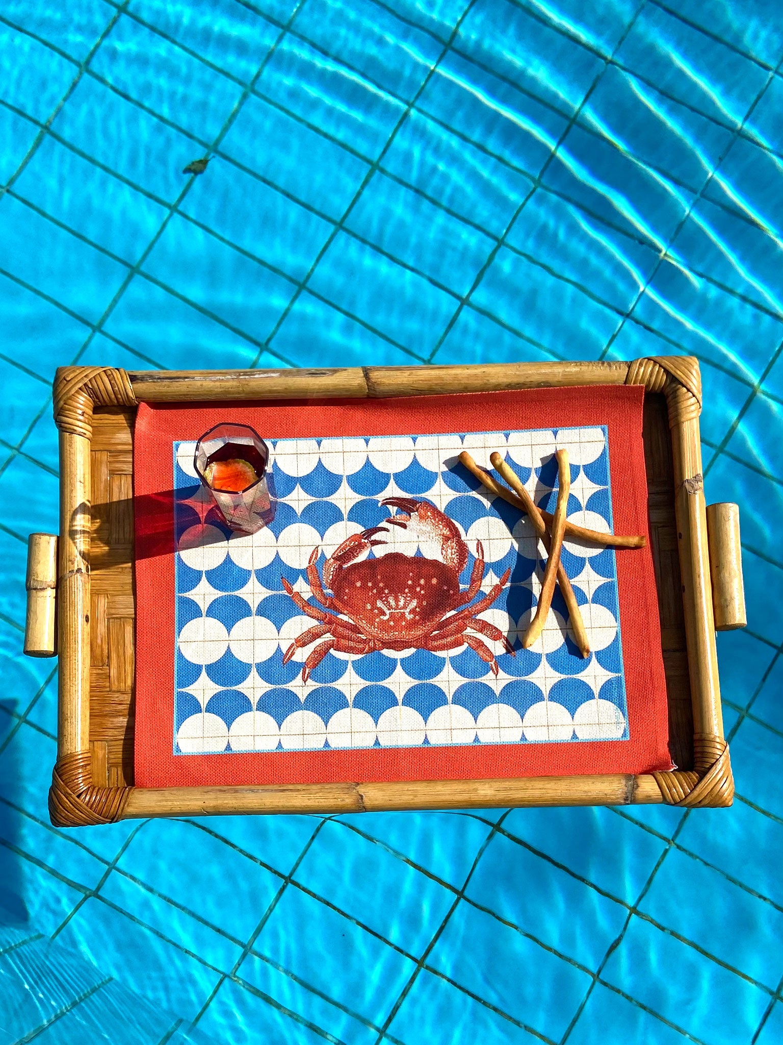 Placemats - 6 stuks - 45x30 cm - Stad - Palmboom - Stad Placemats - 6 stuks - 45x30 cm - Stad - Palmboom - Stad