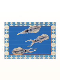 SEA Masonite Placemat - Squid