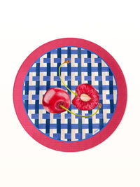 SUMMER Masonite Placemat - Cherries
