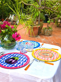 SUMMER Masonite Placemat - Eggplant