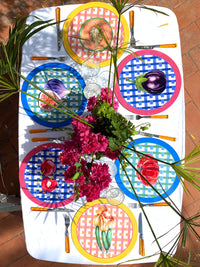 SUMMER Masonite Placemat - Eggplant