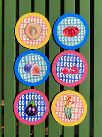 SUMMER Coasters - Set of 6