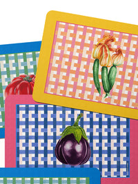 SUMMER Masonite Placemats - Rectangular Set