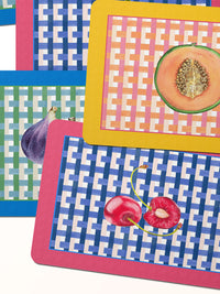 SUMMER Masonite Placemats - Rectangular Set
