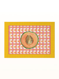 SUMMER Masonite Placemat - Melon