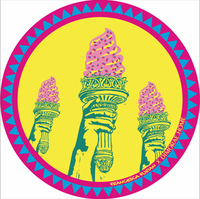 BROOKLYN Masonite Placemat - Statue of Liberty